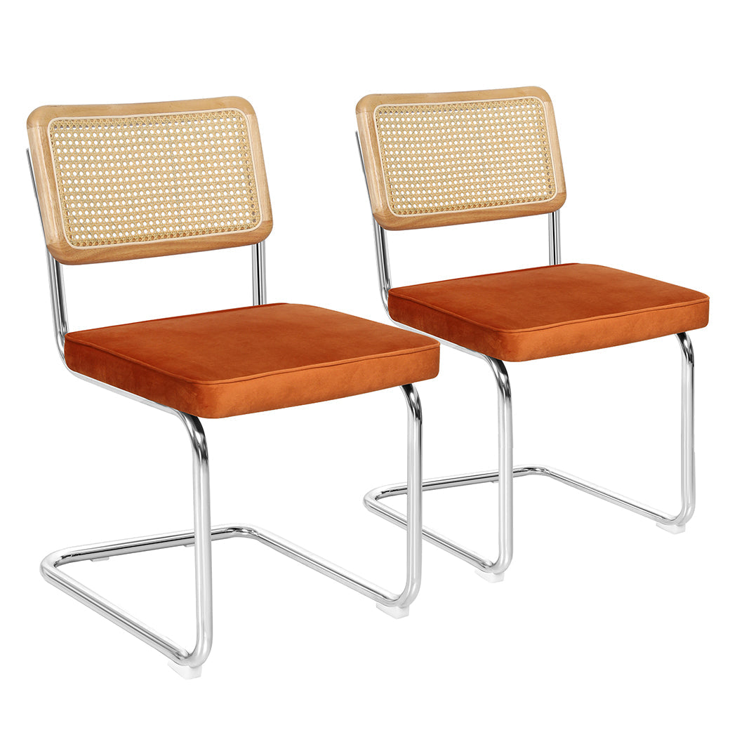 Levede 4xRattan Chair Dining Chairs