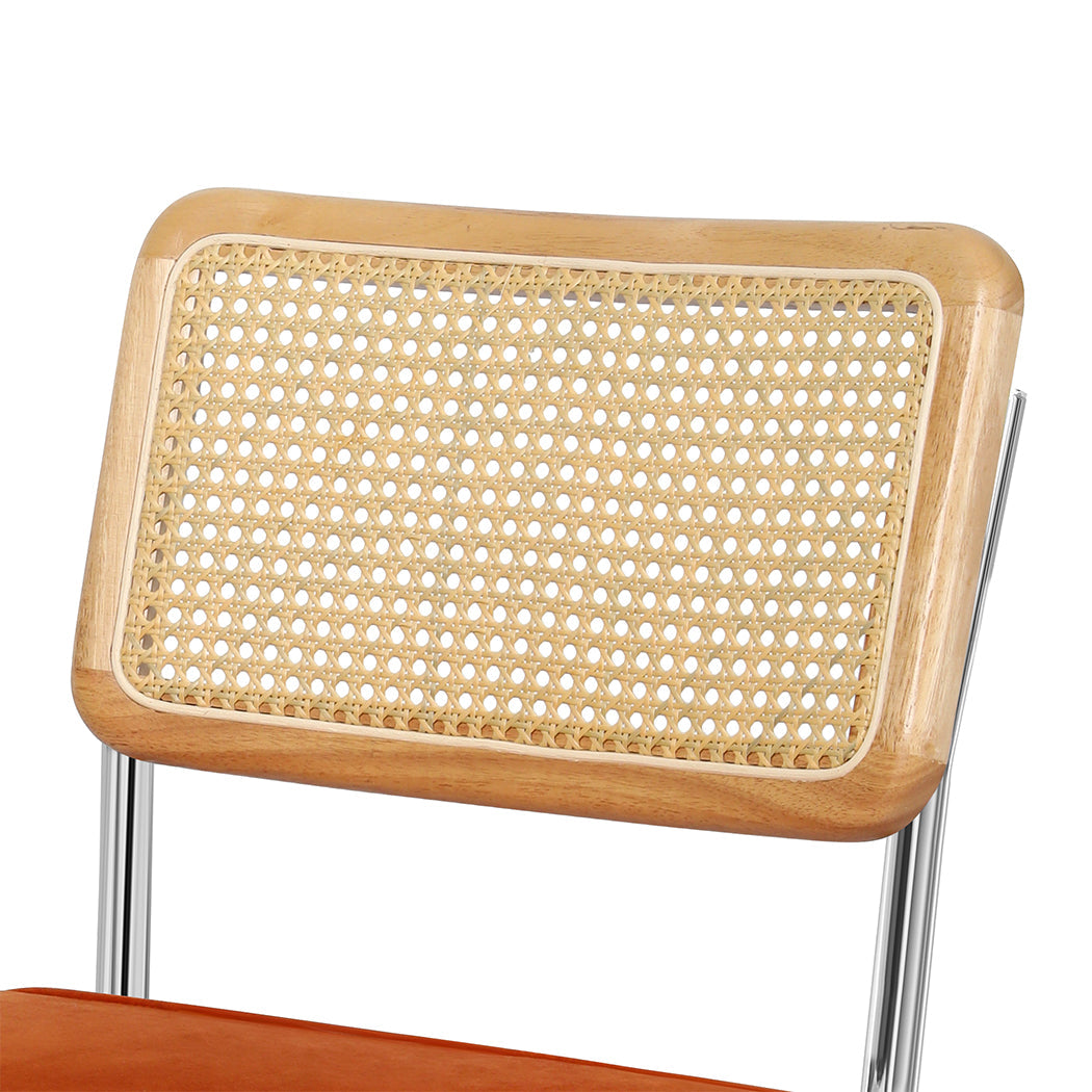 Levede 4xRattan Chair Dining Chairs